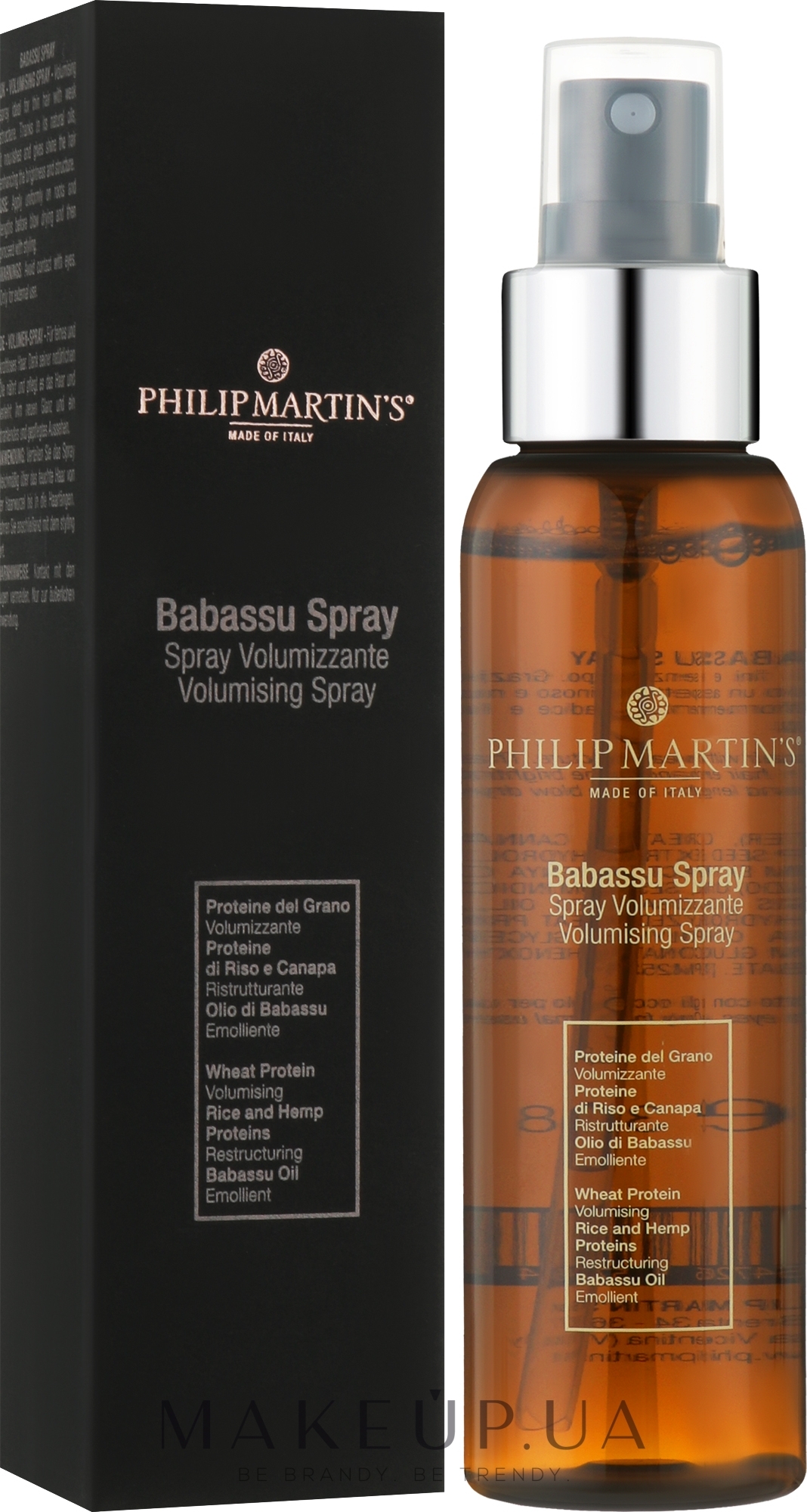 Спрей для объема волосс - Philip Martin's Babassu Spray — фото 100ml