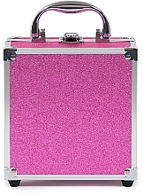 Парфумерія, косметика Набір для макіяжу в кейсі - MYA Cosmetic Travel Pink Glitter Fashion