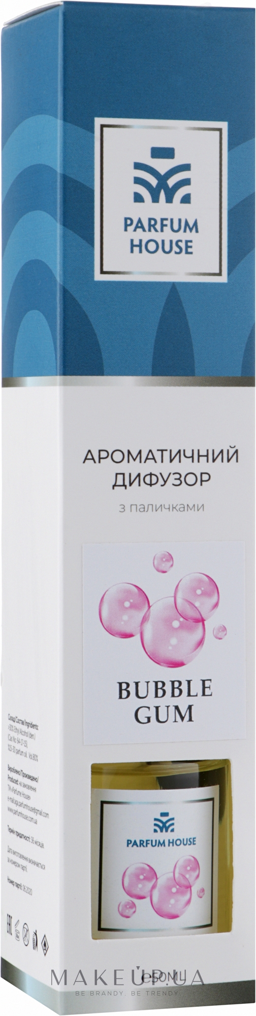 Аромадиффузор "Баблгам" - Parfum House Bubble Gum — фото 50ml