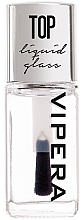 Парфумерія, косметика Верхнє покриття для лаку - Vipera Top Coat Liquid Glass