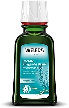 Парфумерія, косметика Олія-живлення для сухого та ламкого волосся з екстрактом розмарину - Weleda Intensiv Pflegendes Haaröl
