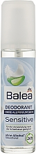 Дезодорант-антиперспирант с алоэ вера - Balea Sensitive Deodorant — фото N2