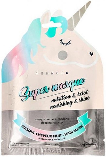 Маска для живлення і блиску волосся - Inuwet Nourishing & Shine Hair Mask — фото N1