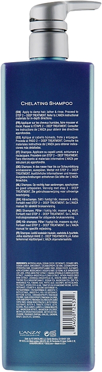 Шампунь для волос - L'anza Ultimate Treatment Step 1 Chelating Shampoo — фото N2