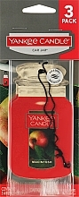 Духи, Парфюмерия, косметика Набор ароматизаторов для автомобиля - Yankee Candle Car Jar Macintosh Car Freshener