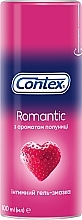 Інтимний гель-змазка з ароматом полуниці (лубрикант)  - Contex Romantic — фото N2