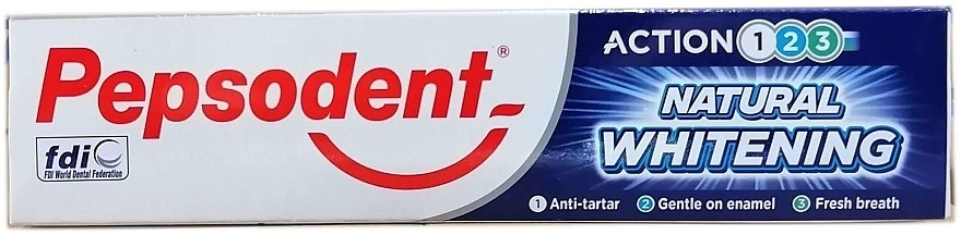 Зубная паста, отбеливающая - Pepsodent Whitening Toothpaste — фото N1