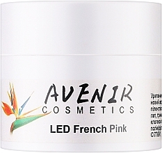 Однофазный гель для наращивания - Avenir Cosmetics LED French Pink — фото N3