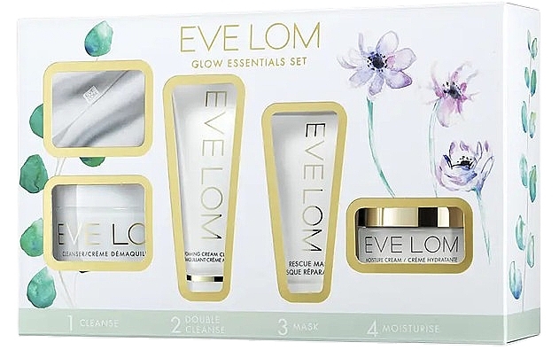 Набір, 5 продуктів - Eve Lom Glow Essentials Set — фото N1