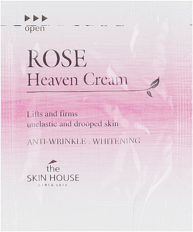 Омолаживающий крем с экстрактом розы - The Skin House Rose Heaven Cream (пробник)