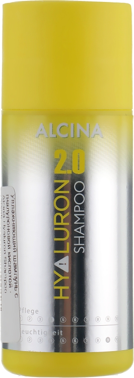 Увлажняющий шампунь с гиалуроновой кислотой - Alcina Hyaluron Shampoo — фото N1