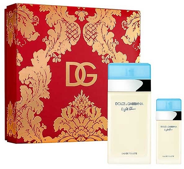 Dolce & Gabbana Light Blue - Набор (edt/200ml + edt/25ml) — фото N1