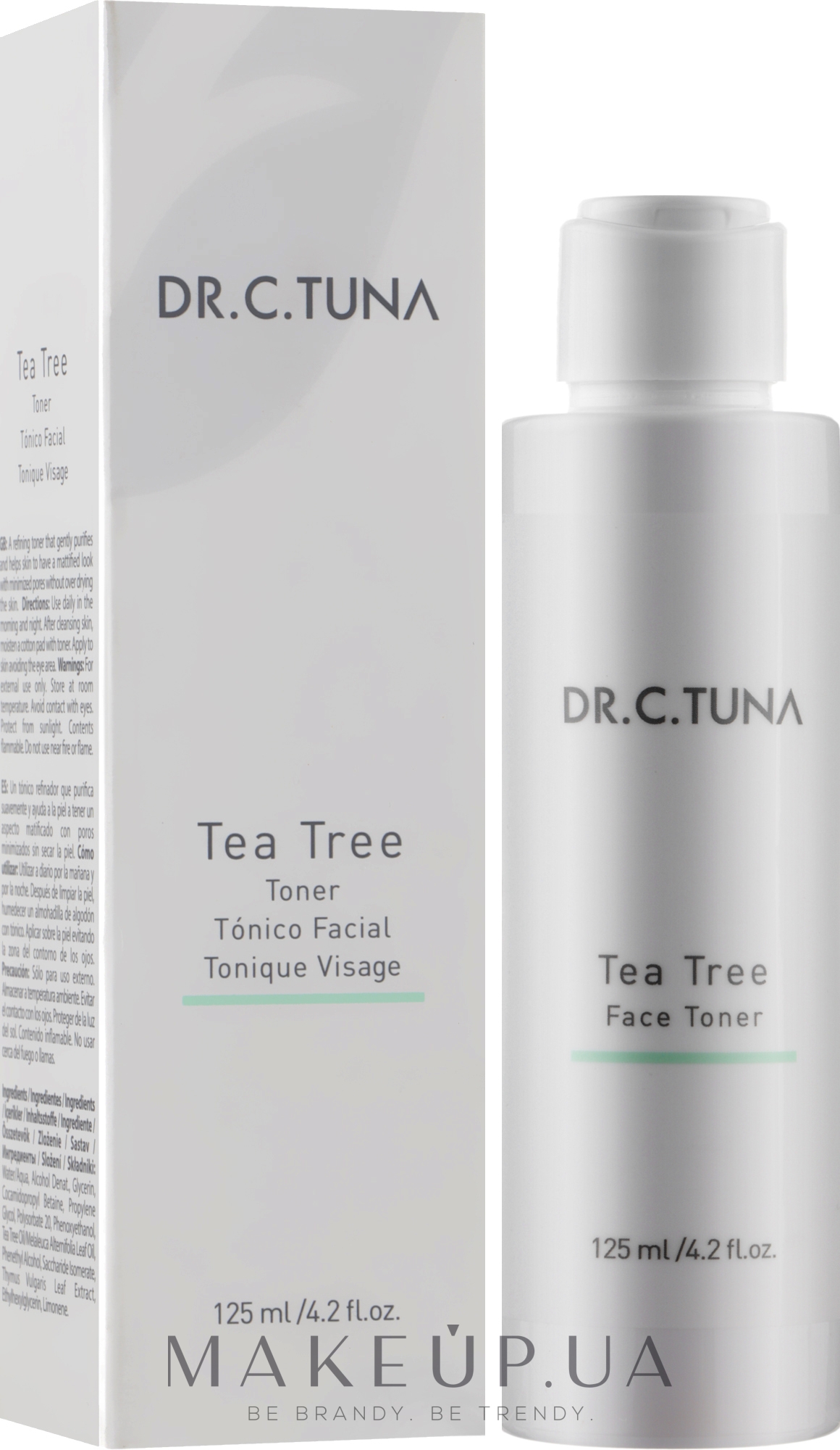 Тонік для обличчя з олією чайного дерева - Farmasi Dr.Tuna Twa Tree Toner — фото 125ml