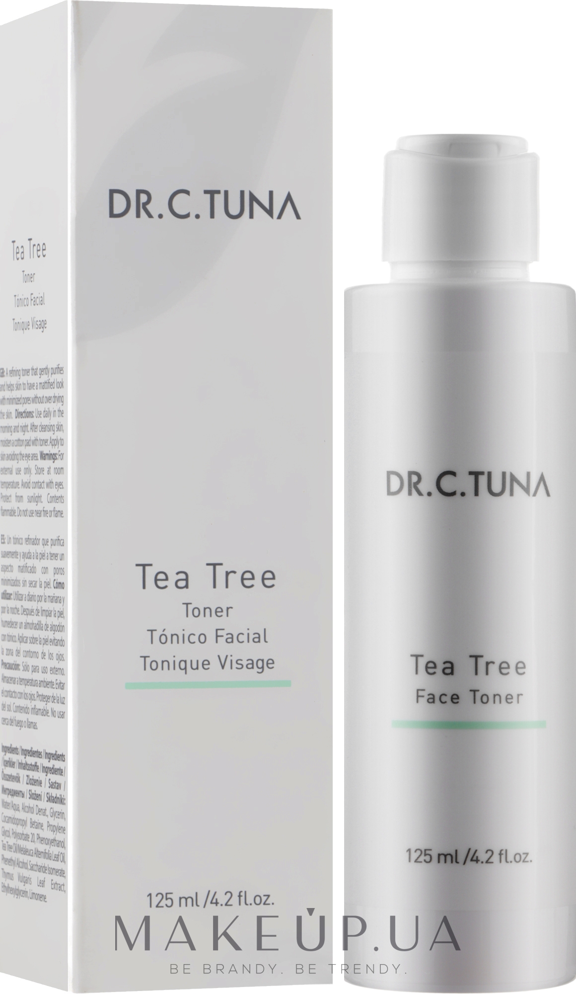 Тоник для лица с маслом чайного дерева - Farmasi Dr.Tuna Twa Tree Toner — фото 125ml