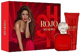 Shakira Rojo - Набор (edp/50ml + b/lot/75ml) — фото N1