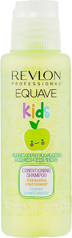 Шампунь для детей 2 в 1 - Revlon Professional Equave Kids 2 in 1 Hypoallergenic Shampoo (мини) — фото N1