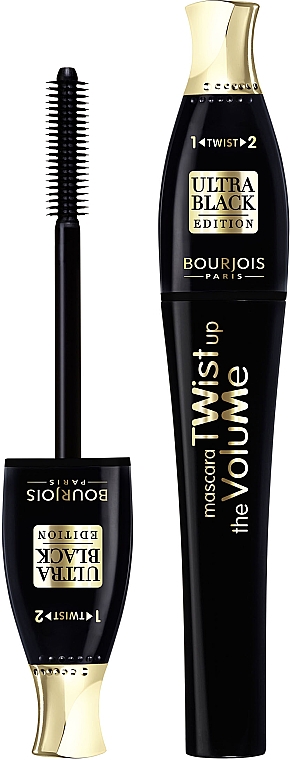 Туш для вій - Bourjois Mascara Twist Up The Volume Ultra Black Edition — фото N2