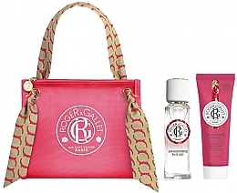 Духи, Парфюмерия, косметика Roger & Gallet Gingembre Rouge Wellbeing - Набор (f/water/30ml + b/lot/50ml + bag)