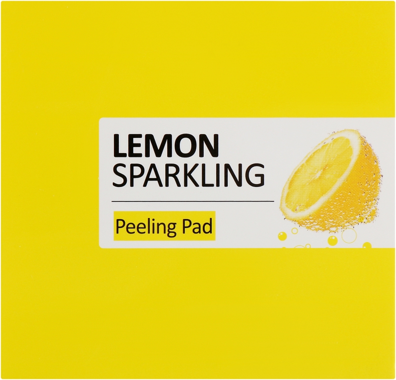 Диски ватные для пилинга - Secret Key Lemon Sparkling Peeling Pad — фото N2