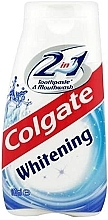 Зубная паста 2в1 - Colgate Whitening 2 In 1 Toothpaste & Mouthwash — фото N1