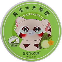 Патчі для очей з екстрактом огірка - Sersanlove Cucumber Water Optic Eye Mask — фото N2
