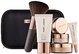 Духи, Парфюмерия, косметика Набор, 7 продуктов - Nude By Nature Complexion Essentials Starter Set №5 Champagne