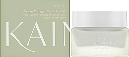 Омолоджувальний крем для обличчя з веганським колагеном - Kaine Vegan Collagen Youth Cream — фото N2