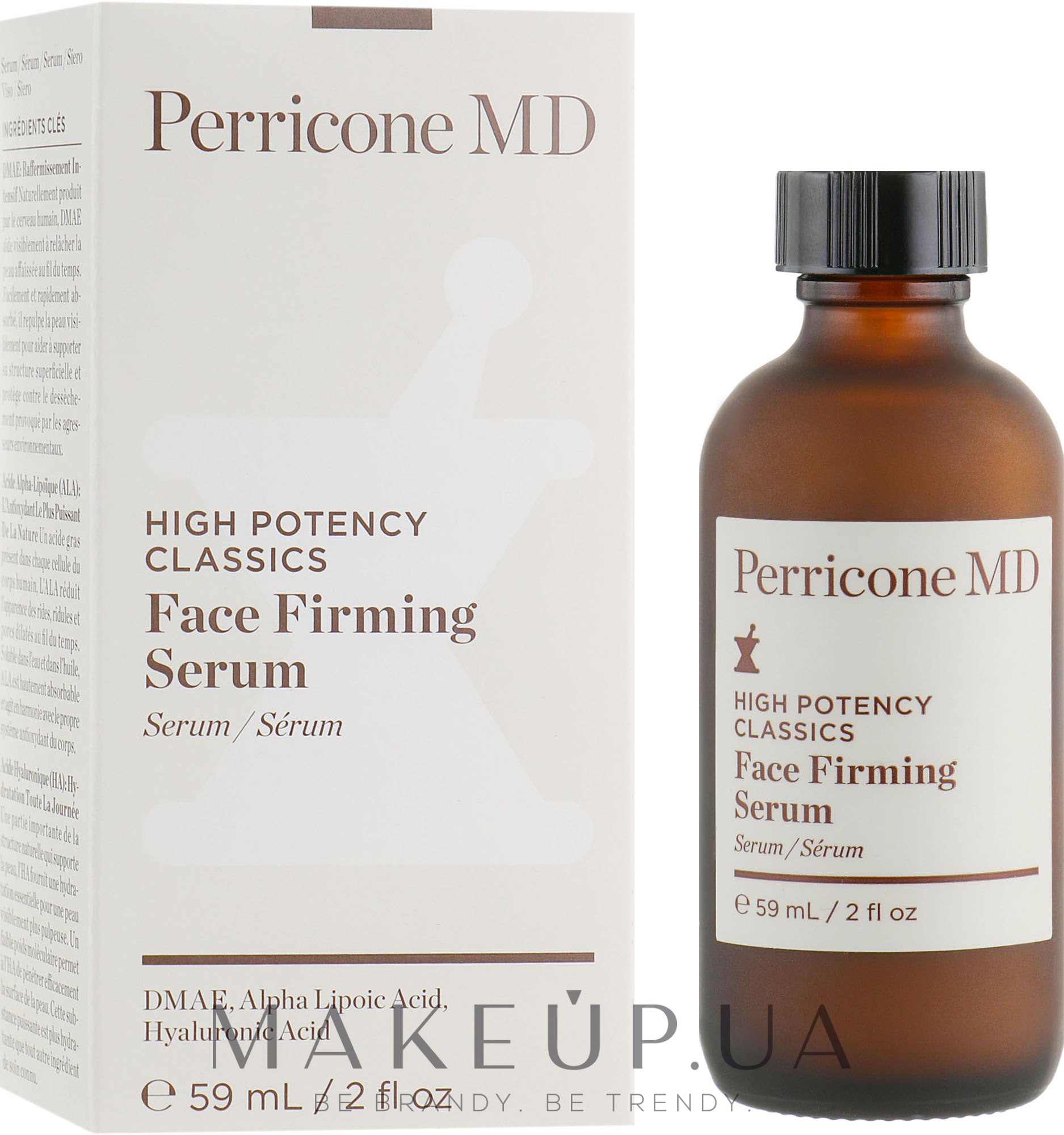 Інтенсивна зміцнювальна сироватка для шкіри обличчя - Perricone MD Hight Potency Classics Face Firming Serum — фото 59ml