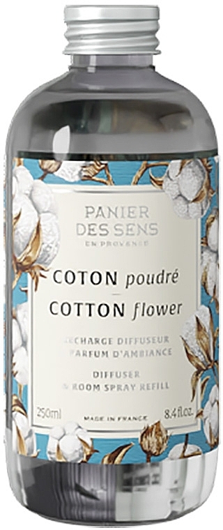 Рефилл для диффузора "Цветок хлопка" - Panier Des Sens Cotton Flower Diffuser & Room Spray Refill — фото N1