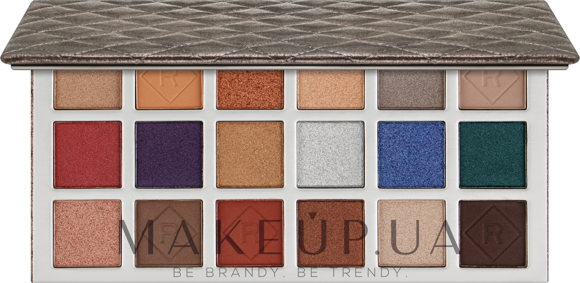 Палетка тіней для повік - Makeup Revolution Soft Glamour Eyeshadow Palette — фото Jewel Glow