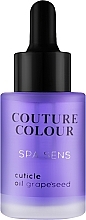 Средство для ухода за ногтями и кутикулой с маслом виноградных косточек - Couture Colour Spa Sens Cuticle Oil Grapeseed — фото N1