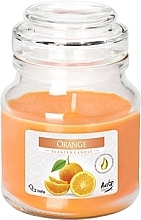 Духи, Парфюмерия, косметика Ароматическая свеча в банке "Апельсин" - Bispol Scented Candle Orange