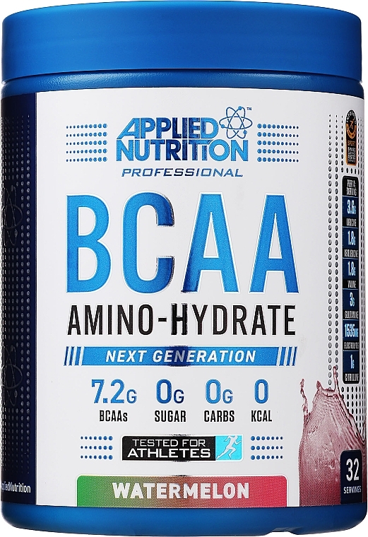 Спортивное питание "Арбуз" - Applied Nutrition BCAA Amino-Hydrate Watermelon — фото N1