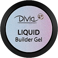 Гель для нарощування нігтів - Divia Liquid Builder Gel Clear — фото N2