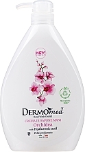 Крем-мыло "Кашемир и орхидея" - Dermomed Cashmere & Orchidea Cream Soap — фото N1