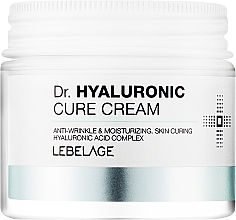 Духи, Парфюмерия, косметика Крем для лица с гиалуроновой кислотой - Lebelage Dr. Hyaluronic Cure Cream 