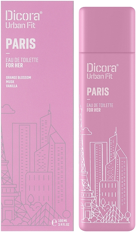 Dicora Urban Fit Paris - Туалетная вода — фото N3