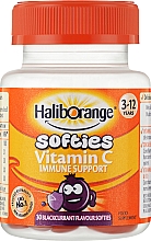 Харчова добавка для дітей "Мультивітаміни і вітамін С", желейки, смородина - Haliborange Kids Multi Vitamin C Softies — фото N1