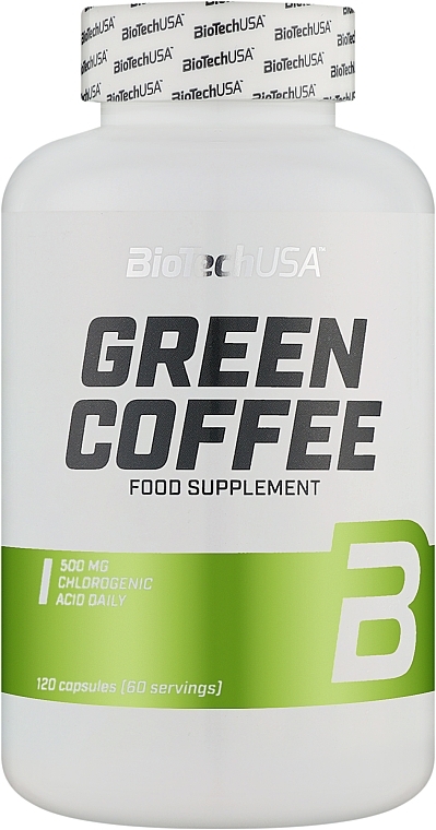 Пищевая добавка "Зеленый кофе" - BiotechUSA Green Coffee — фото N1