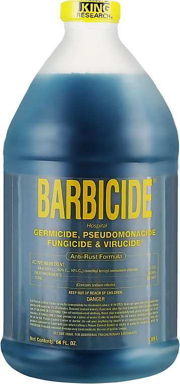 Жидкость для дезинфекции поверхностей - Barbicide Concentrate — фото N1