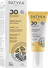 Сонцезахисний крем для обличчя - Patyka Face Sun Cream SPF30 — фото N2