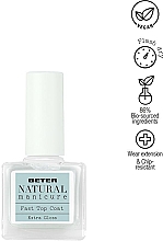 Швидковисихальне верхнє покриття - Beter Natural Manicure Fast Top Coat — фото N2