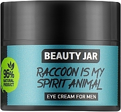 Парфумерія, косметика Крем для шкіри навколо очей, для чоловіків - Beauty Jar Raccoon Is My Spirit Animal Eye Cream For Men