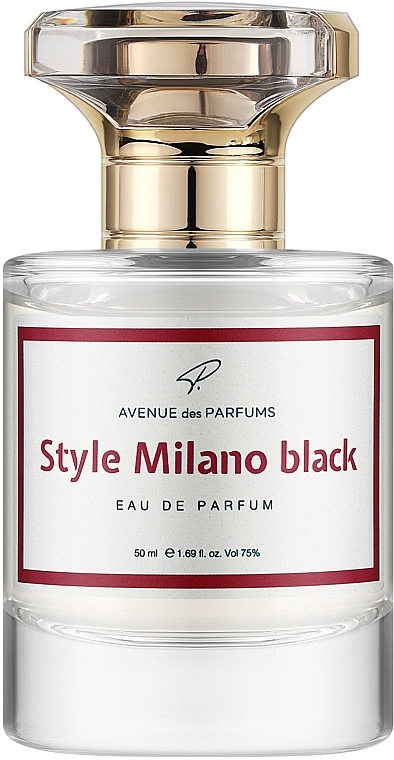 Avenue Des Parfums Style Milano Black - Парфюмированная вода  — фото N1