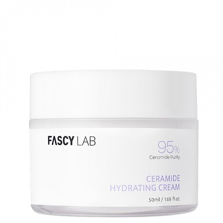 Зволожувальний крем для обличчя з керамідами - Fascy Lab Ceramide Hydrating Cream — фото N1