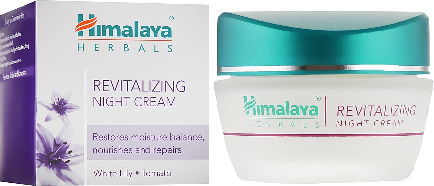 Нічний відновлюючий крем - Himalaya Herbals Revitalizing Night Cream — фото N1