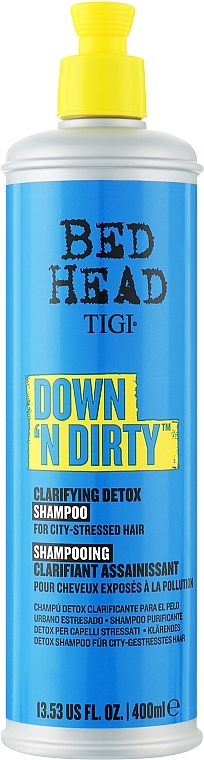 Шампунь-детокс для волос - Tigi Bed Head Down 'N Dirty Shampoo