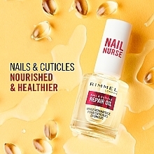 Відновлювальна олія для нігтів і кутикули - Rimmel Nail Nurse Nail & Cuticle Repair Oil — фото N3
