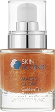 Сыворотка с шиммером для тела - Inspira:cosmetics Skin Accents Magic Glow Golden Booster — фото N1