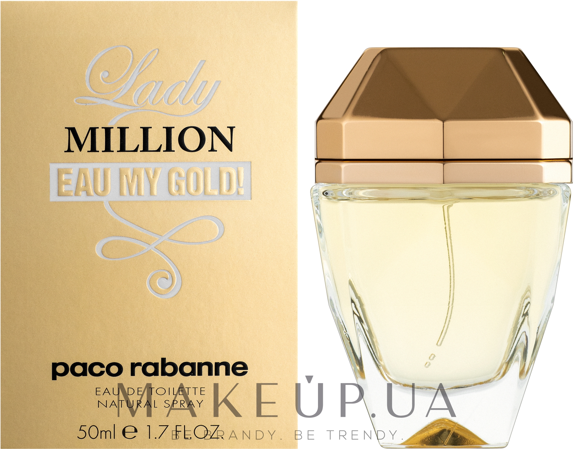 Paco Rabanne Lady Million Eau My Gold - Туалетна вода — фото 50ml